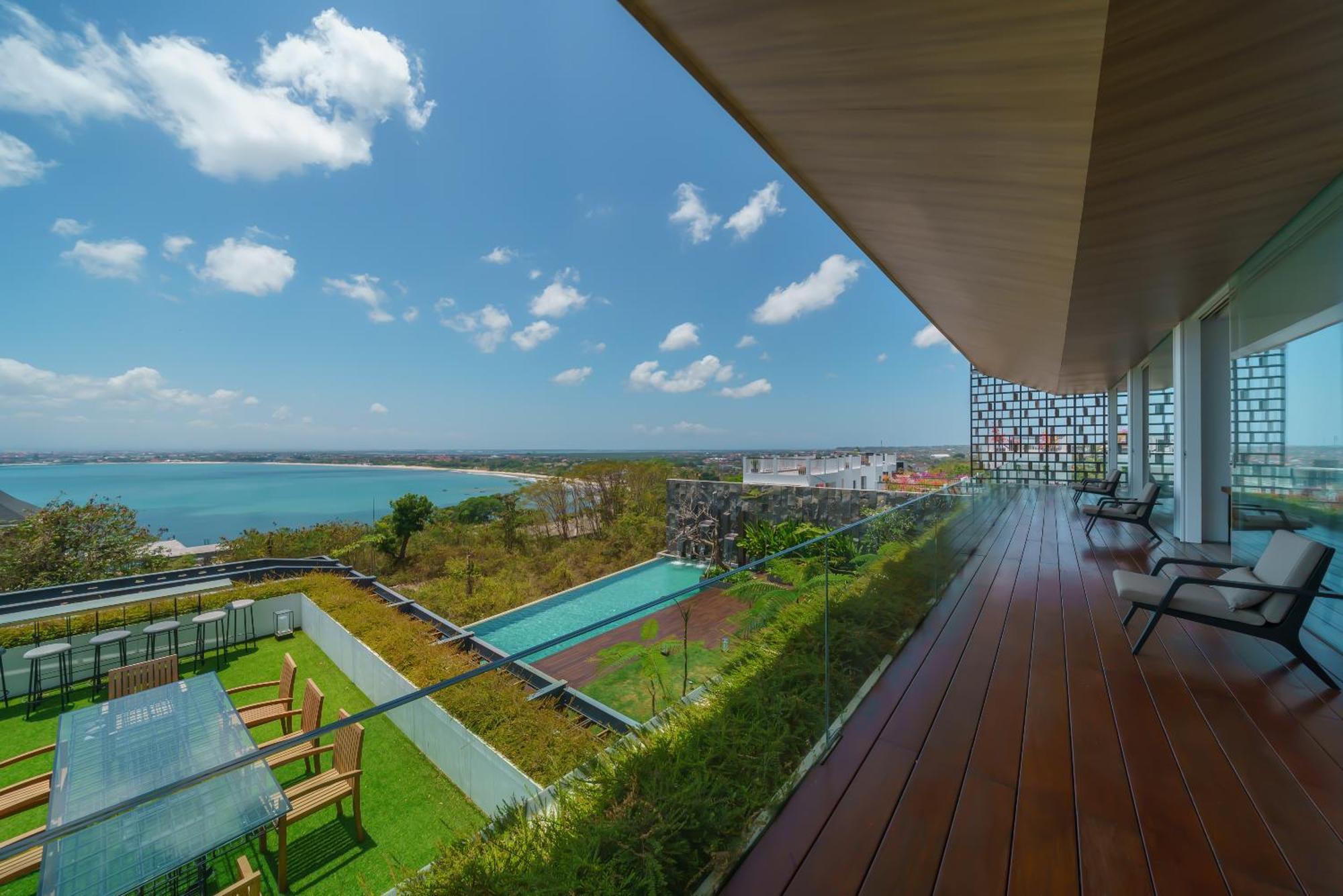 Beyond The Sea - Luxe Sea View Villa In Jimbaran Exterior photo