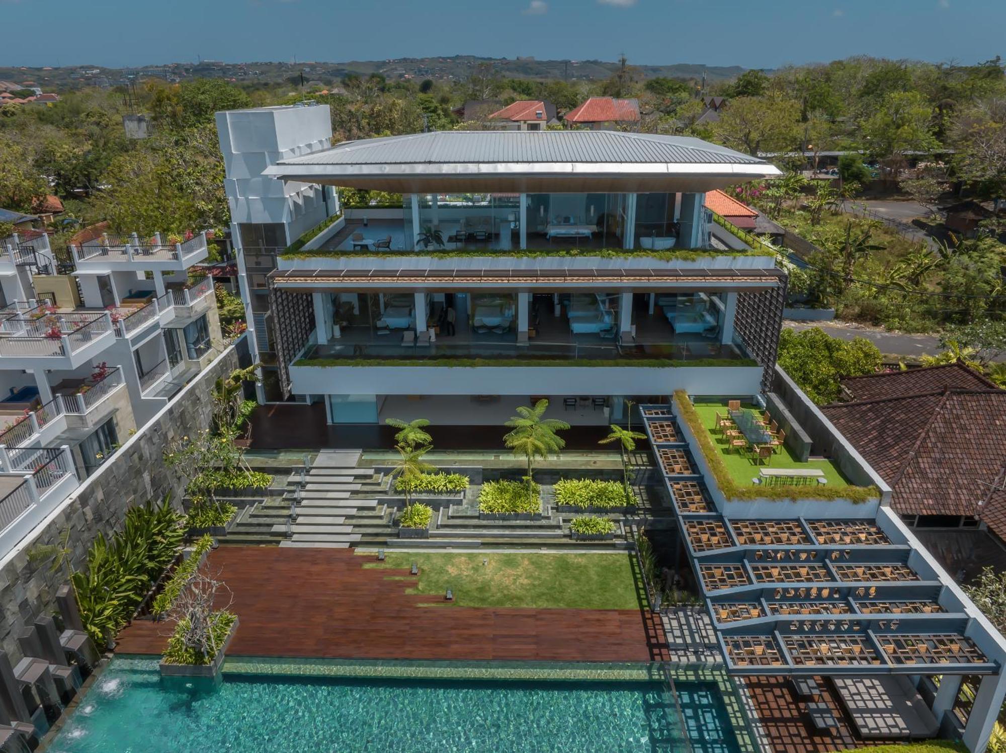 Beyond The Sea - Luxe Sea View Villa In Jimbaran Exterior photo